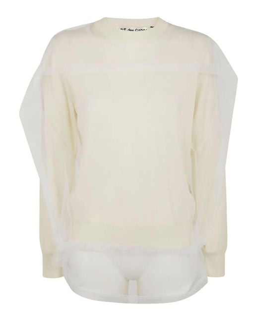 Comme des Garçons プルオーバー White