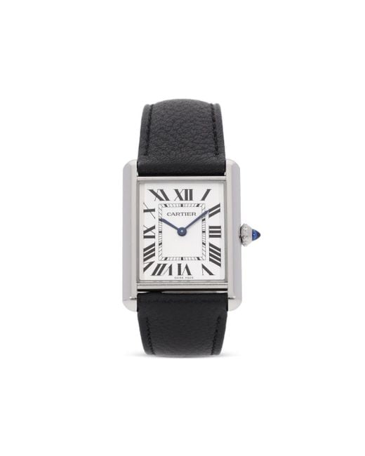 Cartier White 2024 Unworn Tank Must 33.7mm