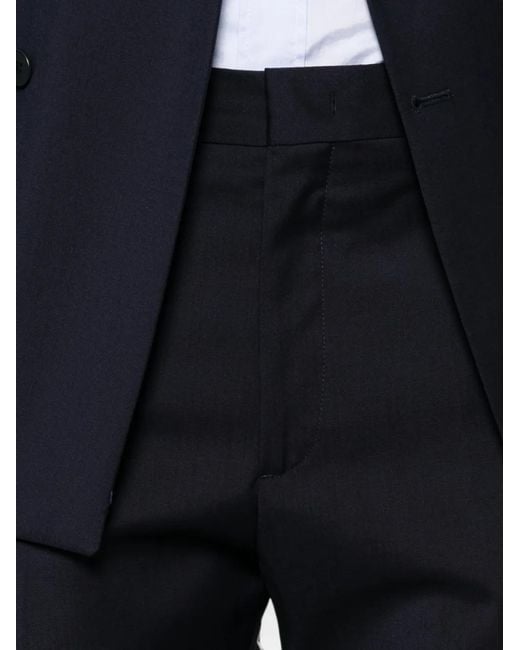 Low Brand Blue Double-Breasted Suit for men
