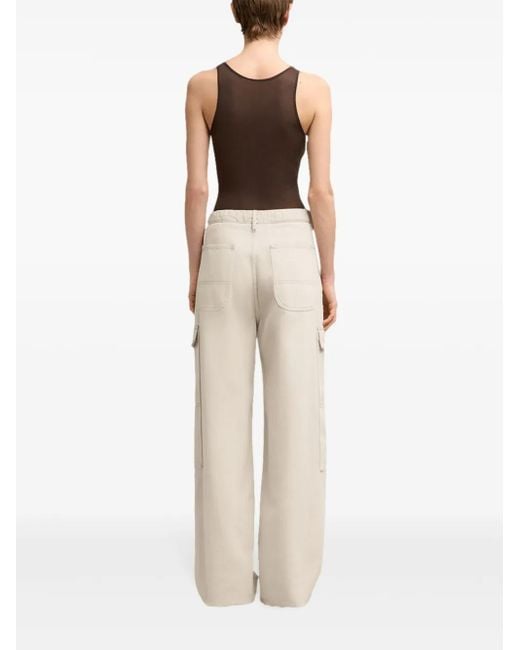 AMI Natural Worker Baggy Jeans