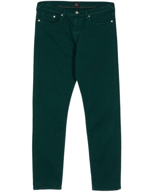 PS by Paul Smith Slim-Fit-Jeans mit Logo-Applikation in Green für Herren