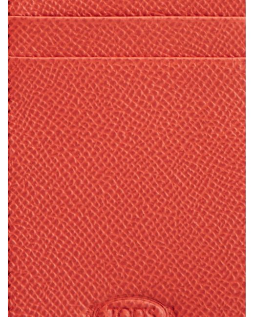 Tod's White Leather Wallet for men