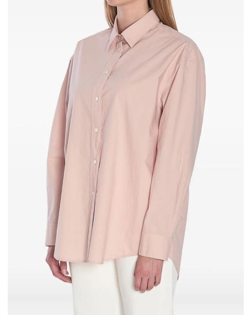 The Row Pink Millerina Shirt