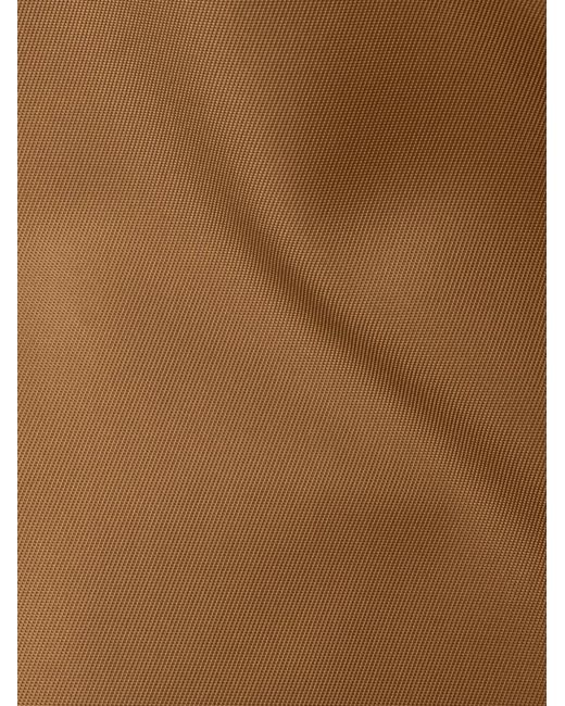 Bolso De Mano Con Cordones Prada de color Brown