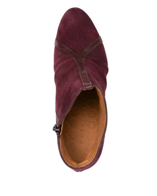 Chie Mihara Purple 80Mm Erian Boots