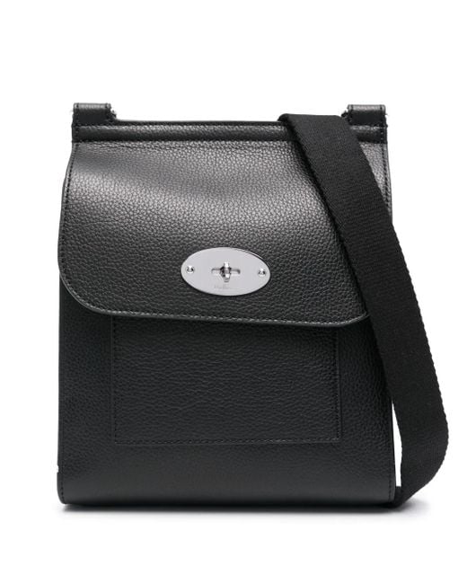 Mulberry Kleine Antony Kuriertasche in Black für Herren