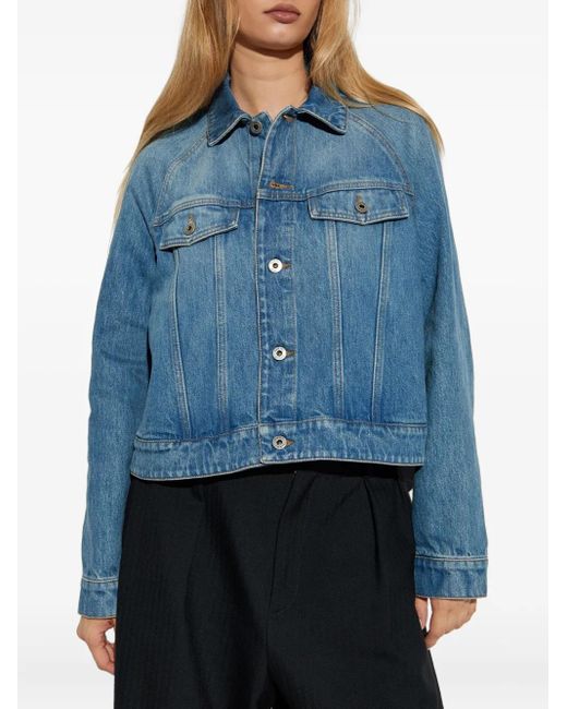 Loewe Blue Trapeze Denim Jacket