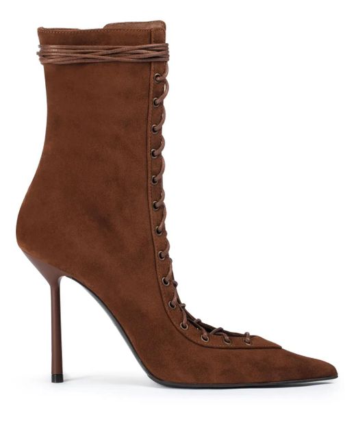 Le Silla Brown 100Mm Colette Boots
