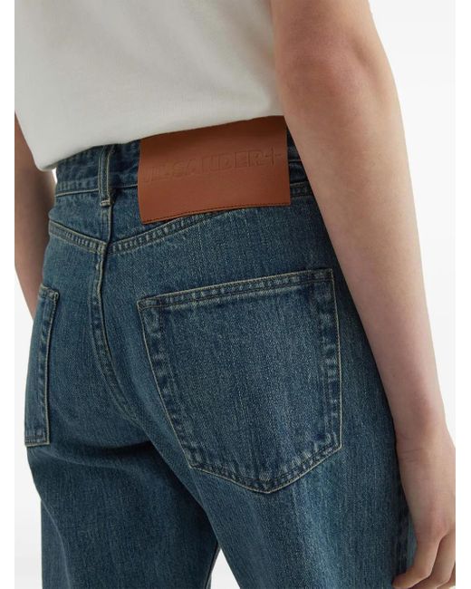 Jil Sander Blue Slim-Cut Jeans
