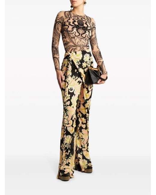 Etro Metallic Pants