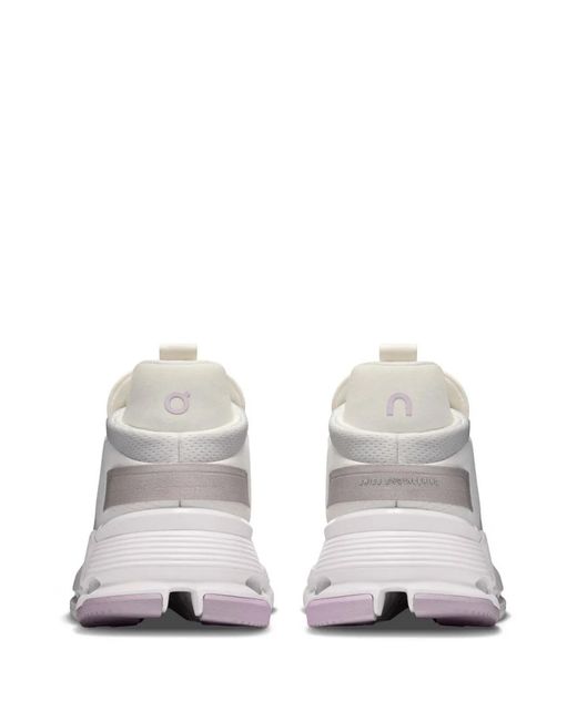 On Shoes White Cloudnova 2 Sneakers