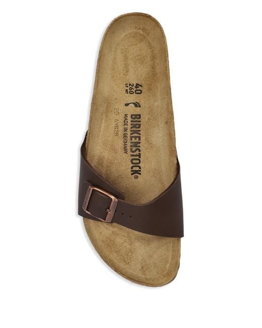 Birkenstock Brown Madrid Slides