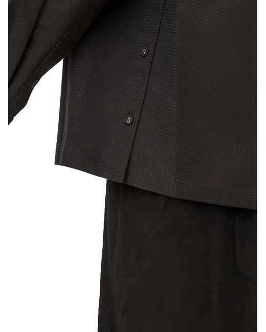The Viridi-anne Gray Button-Up Shirt for men