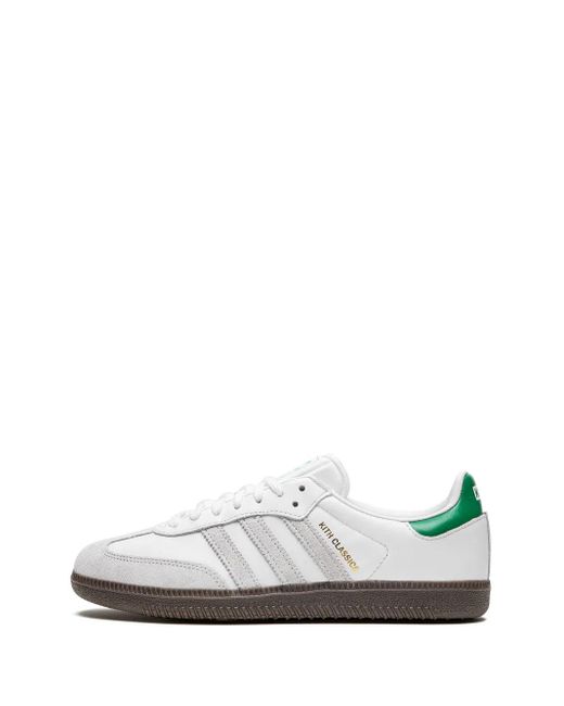 Adidas White Samba Og "Kith Classics" Sneakers