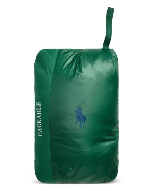 Polo Ralph Lauren Green Polo Pony Gilet for men