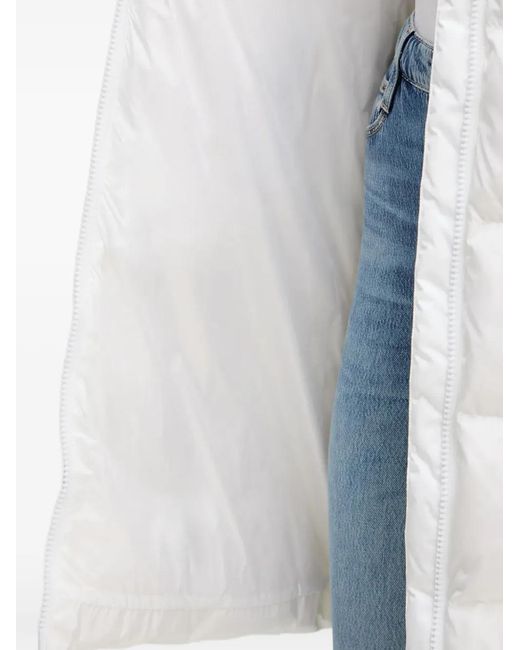 ARMANI EXCHANGE White Doudoune À Capuche