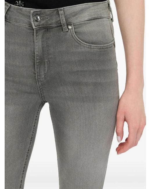 Jeans Con Design A Cinque Tasche di Liu Jo in Gray