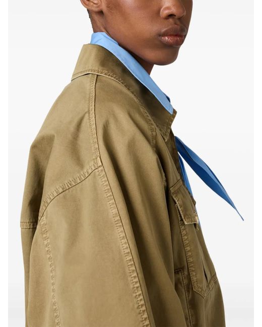 Bomber di Miu Miu in Brown
