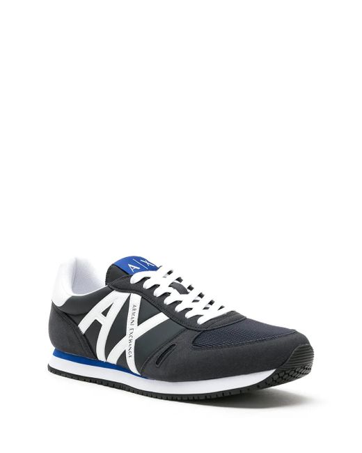 ARMANI EXCHANGE White A/x Logo Sneakers for men