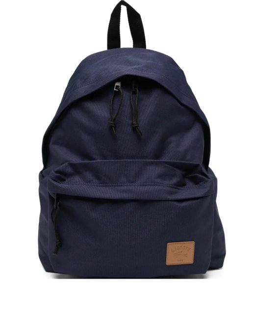 Zaino Con Applicazione di Lacoste in Blue da Uomo