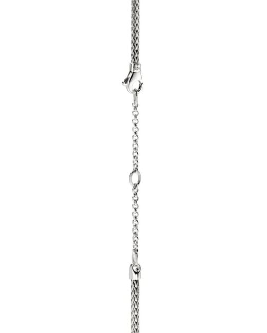John Hardy White Jh Essential Diamond Necklace