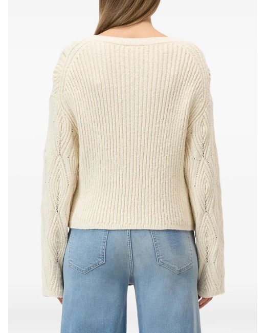 Closed White Crew-Neck Sweater