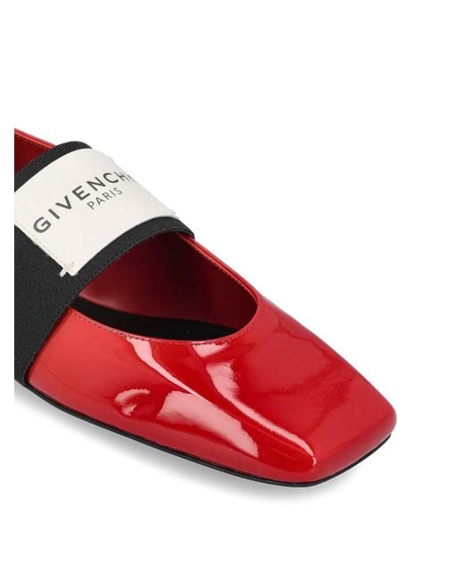 Givenchy Red Ballerinas