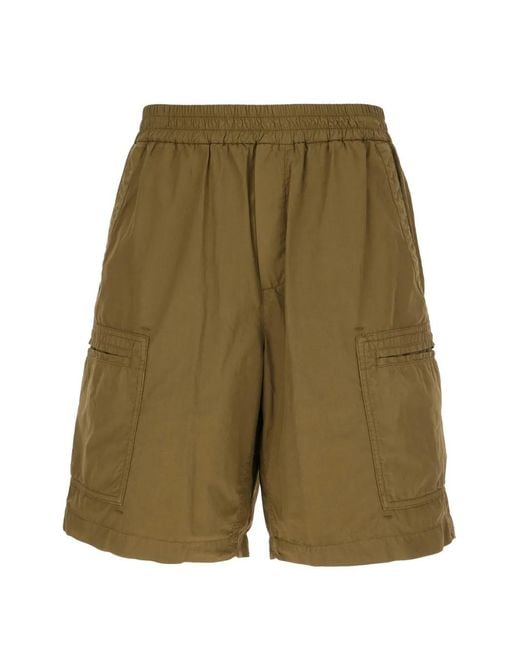 Iceberg Green Elasticated Bermuda Shorts for men