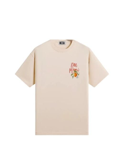 Kith Natural Graphic-Print T-Shirt for men
