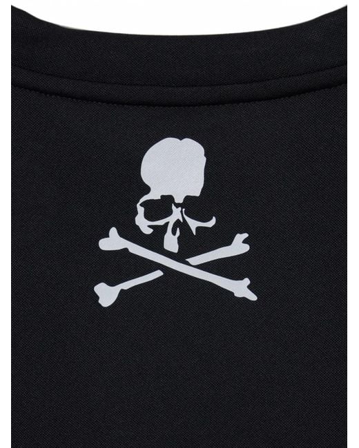 Mastermind Japan Black Logo-Print Long-Sleeve T-Shirt for men