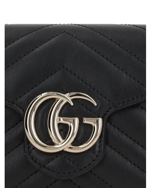 Gucci GGマーモント ミニバッグ Black