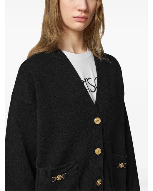Versace Black Knit Sweater