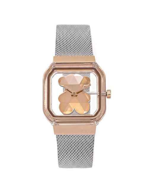 Tous White D-Bear Party 48Mm Watch