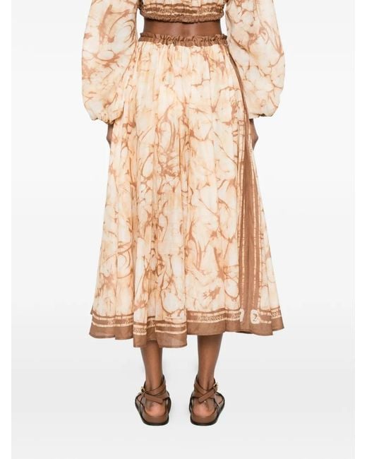 Zimmermann Natural Neutrals Skirts