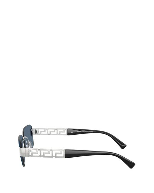 Versace Blue Rimless Sunglasses for men