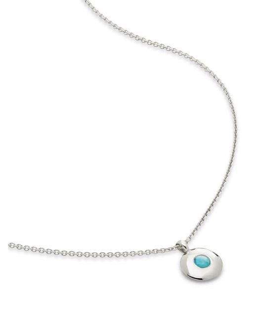 Monica Vinader White December Necklace