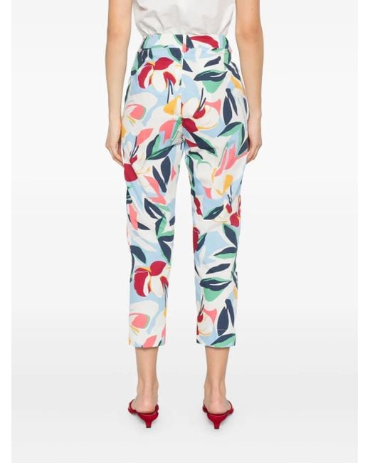 Pennyblack White Hose mit Blumen-Print
