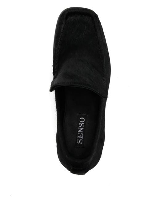 Senso Geneva Leren Loafers in het Black