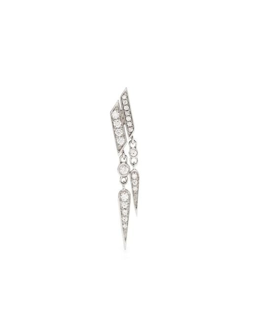 Statement Paris White Anyway Diamond Drop Earring