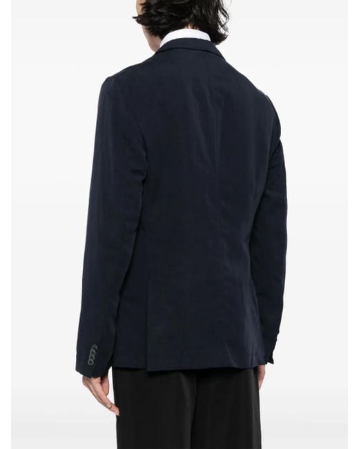 Boss Blue C-Hanry Single-Breasted Blazer for men