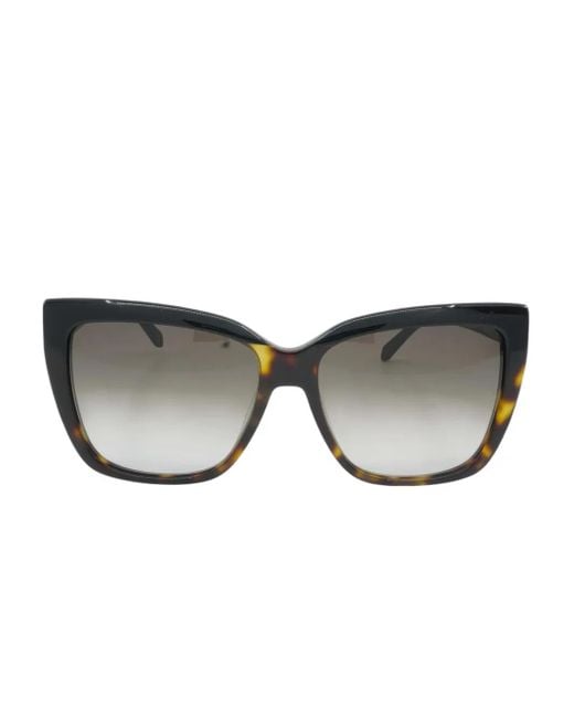 Ferragamo Eyewear Gray Butterfly-Frame Sunglasses for men