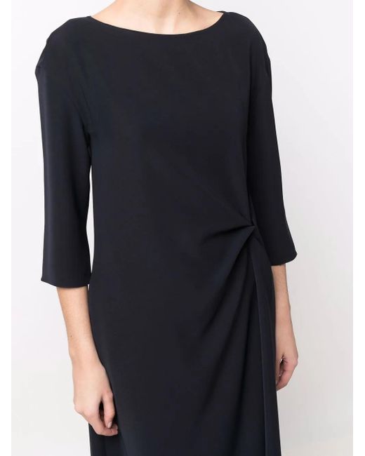 Emporio Armani Black Dresses Blue