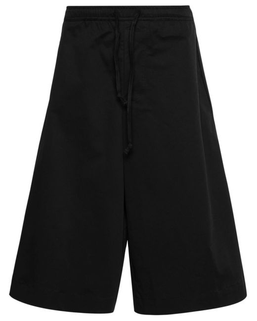 Pantalones anchos de talle medio Societe Anonyme de color Black