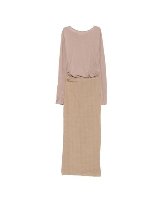 Our Legacy Natural Linen Maxi Dress