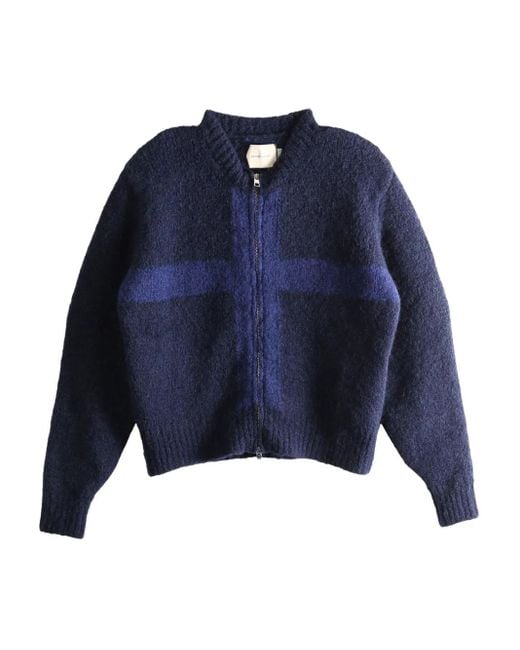 Paloma Wool Blue Zip Cardigan