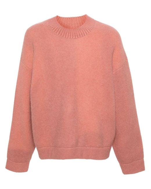 Represent Pink Sprayed Horizons Sweater for men