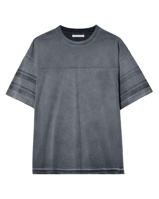 John Elliott Gray Rush Cotton T-shirt for men