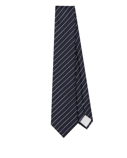 Giorgio Armani Krawatte aus Seide in Blue für Herren