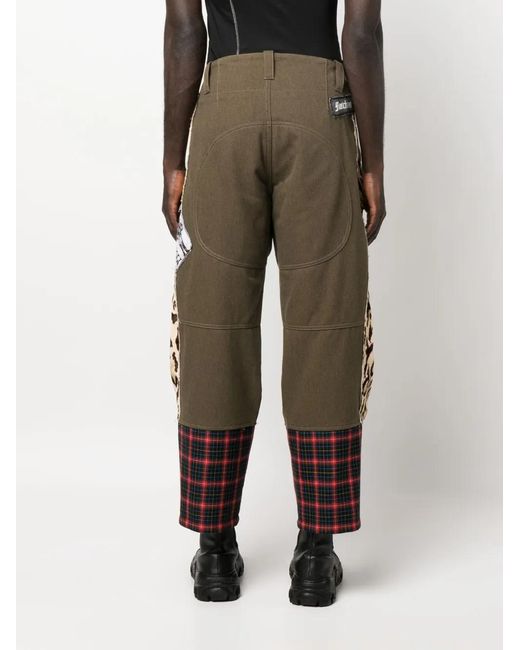 Moschino Green Pants for men