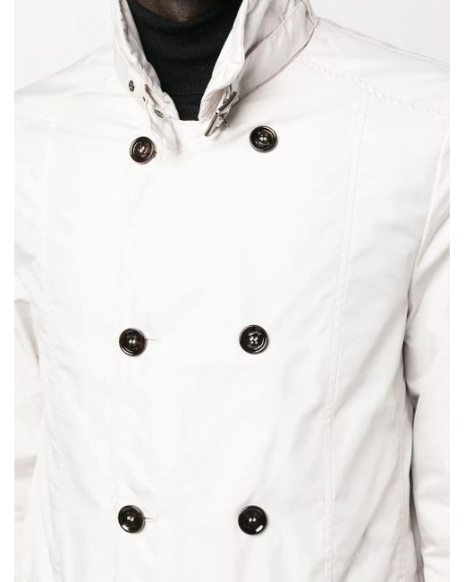 Moorer White Nabucco-Km Padded Jacket for men